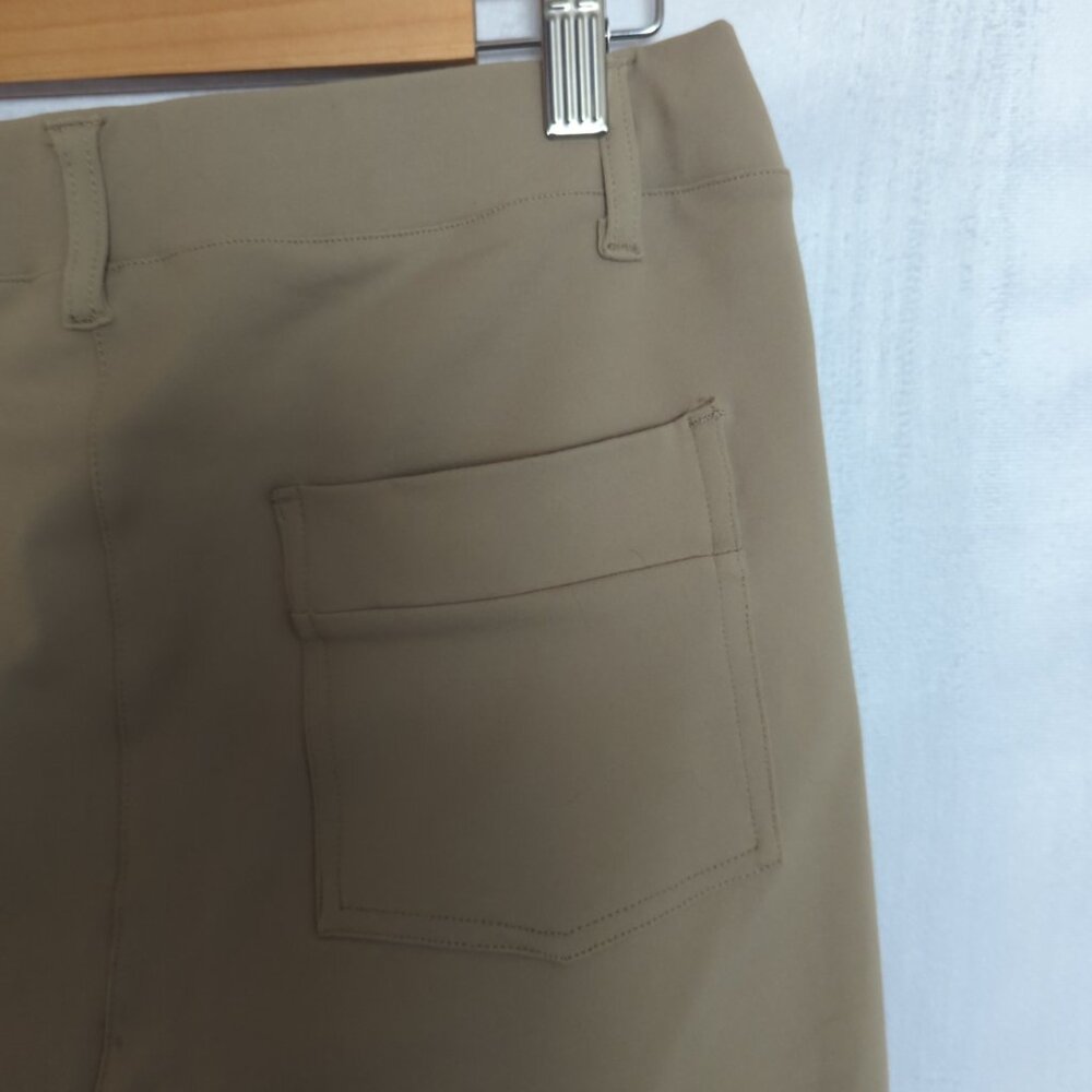 Yogi Pace Pull-On Yoga Dress Pants Khaki - Picture 5 of 7
